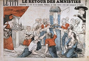 Thirsty Gallery: Cartoon, Paris Commune, 1871
