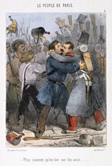 Jubilation Collection: Cartoon relating to the Paris Commune, 1870s