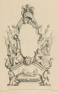 Cartouches Nouvellement Inventez par J. B. Toro, 1716. 1716. Creator: Jean Bernard Toro