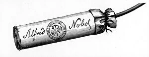 Exploding Gallery: Cartridge from Nobel Explosives Company Limited, Ardeer, Ayrshire, 1884