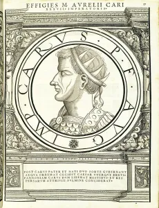 1559 Prints: Carus (224 - 283 AD), 1559