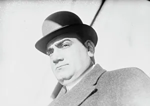 Double Chin Prints: Caruso, 1911. Creator: Bain News Service