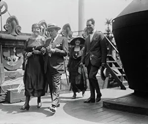 Caruso bridal party, between c1915 and c1920. Creator: Bain News Service