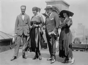 Caruso Wedding Party, 1918. Creator: Bain News Service