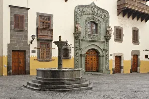 Cobbled Prints: Casa de Colon, Las Palmas, Gran Canaria, Canary Islands, Spain