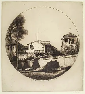 1913 Prints: Casa Del Greco, Toledo, 1913. Creator: William Strang
