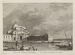 Etching On Laid Paper Gallery: Casa de Numi, c. 1760. Creator: Joseph Wagner