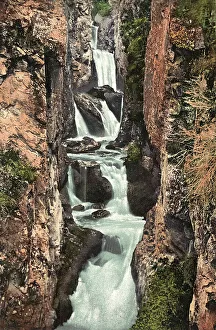 Colour Photograph Prints: Cascade Waterfall near the Mouth of the Beltyr-Oek River