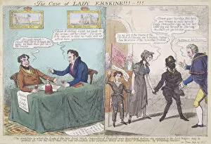 Jl Marks Gallery: The case of Lady Erskine!!!-!!!, 1826. Artist: JL Marks
