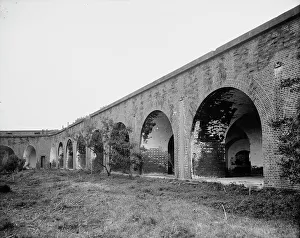Georgia Prints: Casements, Fort Pulaski, Savannah, Ga. c1907. Creator: Unknown
