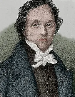 Casimir Delavigne (1793-1843), French poet and dramatist. Creator: Unknown