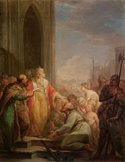 Courtiers Prints: Casimir the Great, 1796. Creator: Marcello Bacciarelli