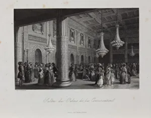 Gambling Prints: The Casino at the Kurhaus in Baden-Baden, 1840s