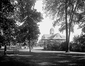 Casino (park side), Belle Isle, Detroit, between 1884 and 1899. Creator: Unknown
