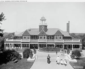 Casino, Riverton Park, Portland, Me. between 1900 and 1906. Creator: Unknown