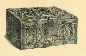 Lock Prints: Casket, c1400, (1881). Creator: Frederick Albert Slocombe