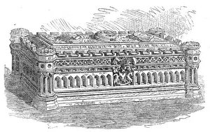 Casket presented to Prince Christian by the Corporation of Windsor, 1871. Creator: Unknown