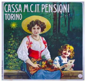 Cassa mutua cooperativa italiana per le pensioni, Torino, 1895. Creator: Anonymous