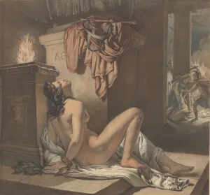 Tragedy Collection: Cassandra Imploring Athena for Revenge Against Ajax, 1795-1838