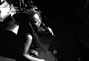 Cassandra Wilson, Jazz Cafe, Camden Town, London, April 1994. Creator: Brian O'Connor. Cassandra Wilson, Jazz Cafe, Camden Town, London, April 1994. Creator: Brian O'Connor