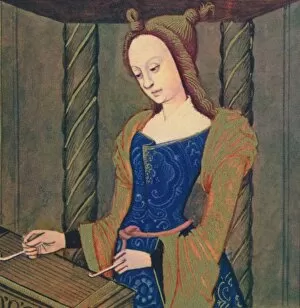 Giovanni Boccaccio Gallery: Cassandre - Fille De Priam, 1403, (1939). Artist: Master of Berrys Cleres Femmes