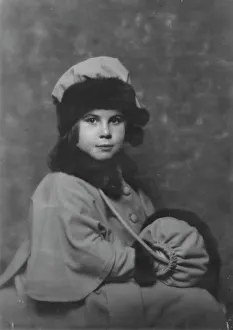 Young Girl Prints: Cassidy, Barbara, Miss, portrait photograph, 1917 Nov. 8. Creator: Arnold Genthe