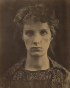Pre Raphaelite Prints: Cassiopeia, 1866. Creator: Julia Margaret Cameron