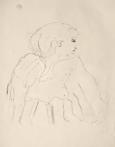 Cassive. Creator: Henri de Toulouse-Lautrec (French, 1864-1901)
