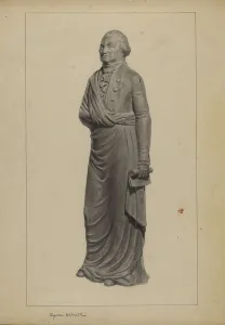 Cast Iron Figure, 1935/1942. Creator: Eugene Barrell