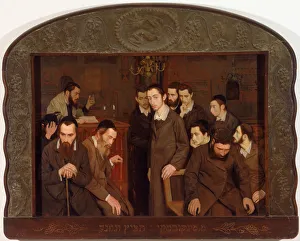 Jewish Museum Prints: He Cast a Look and Went Mad, 1910. Artist: Minkowski, Maurycy (1881-1930)