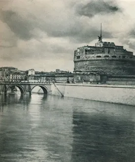 Emperor Hadrian Gallery: Castel Sant Angelo, Rome, Italy, 1927. Artist: Eugen Poppel