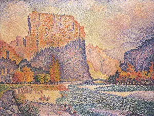 Paul 1863 1935 Prints: Castellane, 1902. Creator: Signac, Paul (1863-1935)
