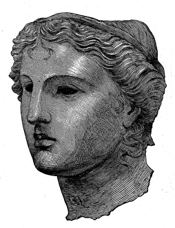 Aphrodite Prints: The Castellani Collection in the British Museum - bronze head of Venus