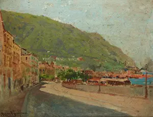 Niepolomice Museum Prints: Castelmare (Castellamare), 1898. Creator: Holger Hvitfeldt Jerichau