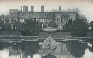 Castle Ashby, Northants: South Side, With Fountain, c1915