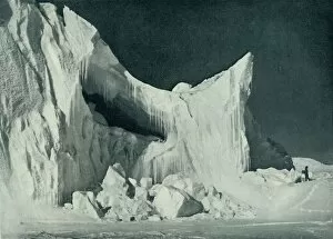 Iceberg Gallery: The Castle Berg at the End of the Winter, c1911, (1913). Artist: Herbert Ponting