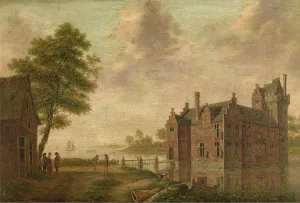 Defensive Prints: A Castle, c1770-1810. Creator: Hendrik Frans de Cort