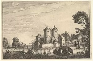 Isolated Gallery: The Castle, ca. 1616. Creator: Jan van de Velde II