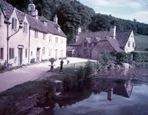 Peaceful Prints: Castle Coombe, Somerset, c1955. Creator: Arthur Charles Kirby Ware
