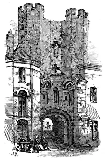 Castle of the Counts of Flanders, Ghent, 1872. Creator: Unknown