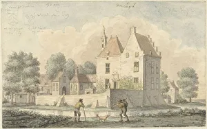 Castle Den Engh at Vleuten, 1822. Creator: Joseph Schmetterling