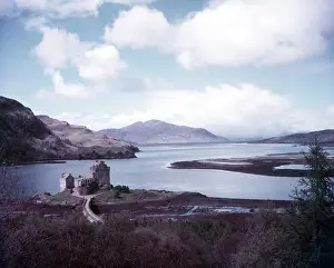 Island Prints: Castle of Eilean Donan, Scotland, c1955. Creator: Arthur Charles Kirby Ware