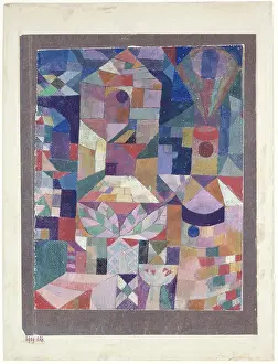Atmosphere Prints: Castle Garden, 1919. Creator: Paul Klee