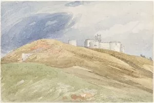 Bulwer James Gallery: Castle on a Hill, first half 19th century. Creator: James Bulwer