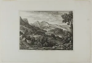 Castle of Saint Stephan of Mezzo and Canturano, 1810. Creator: Joseph Anton Koch