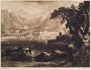 Lakeside Prints: Castle Urquhart, (c1820s), c1889. Creator: William Brassey Hole