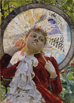 Castles in the Air, 1885. Creator: Anders Leonard Zorn