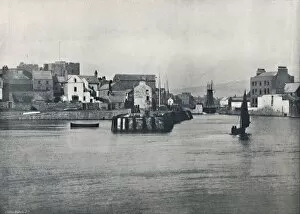 Castletown - From the Pier, Showing the Castle of Rushen, 1895
