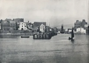 Castletown - From the Pier, Showing the Castle of Rushen, 1895 Castletown - From the Pier, Showing the Castle of Rushen, 1895
