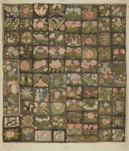 Carpet Collection: Caswell Carpet, c. 1936. Creator: Dorothy Lacey